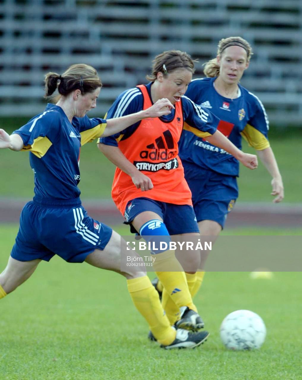 Malin Moström, Hanna Ljungberg och Linda Fagerström