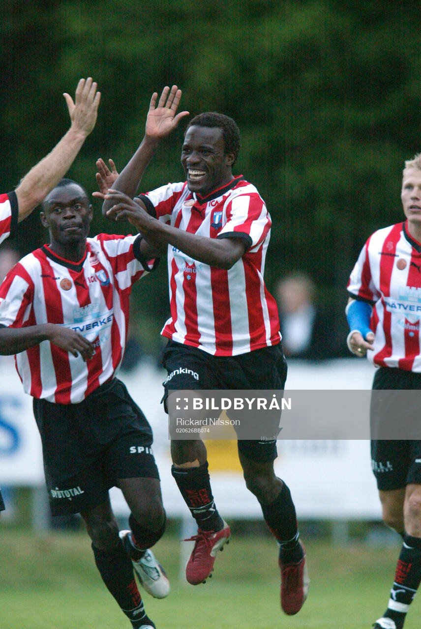 Peter Ijeh, Malmö FF, jublar, jubel