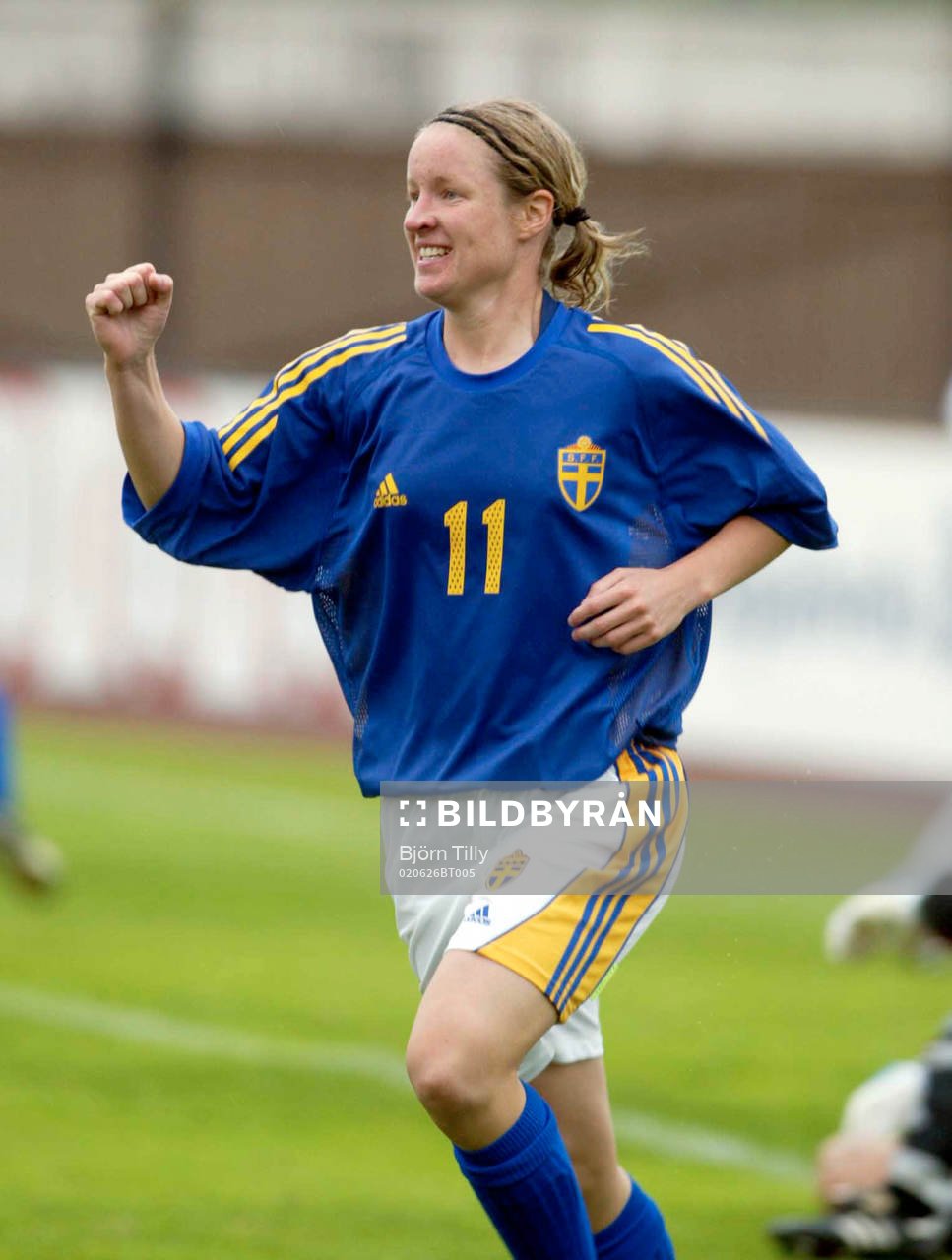 Victoria Svensson gjorde två mål