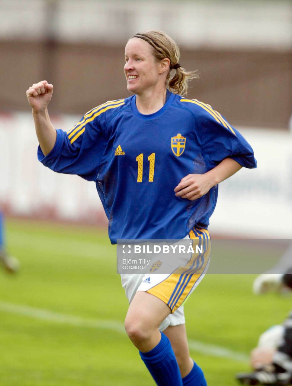 Victoria Svensson, Sverige jublar (jubel)