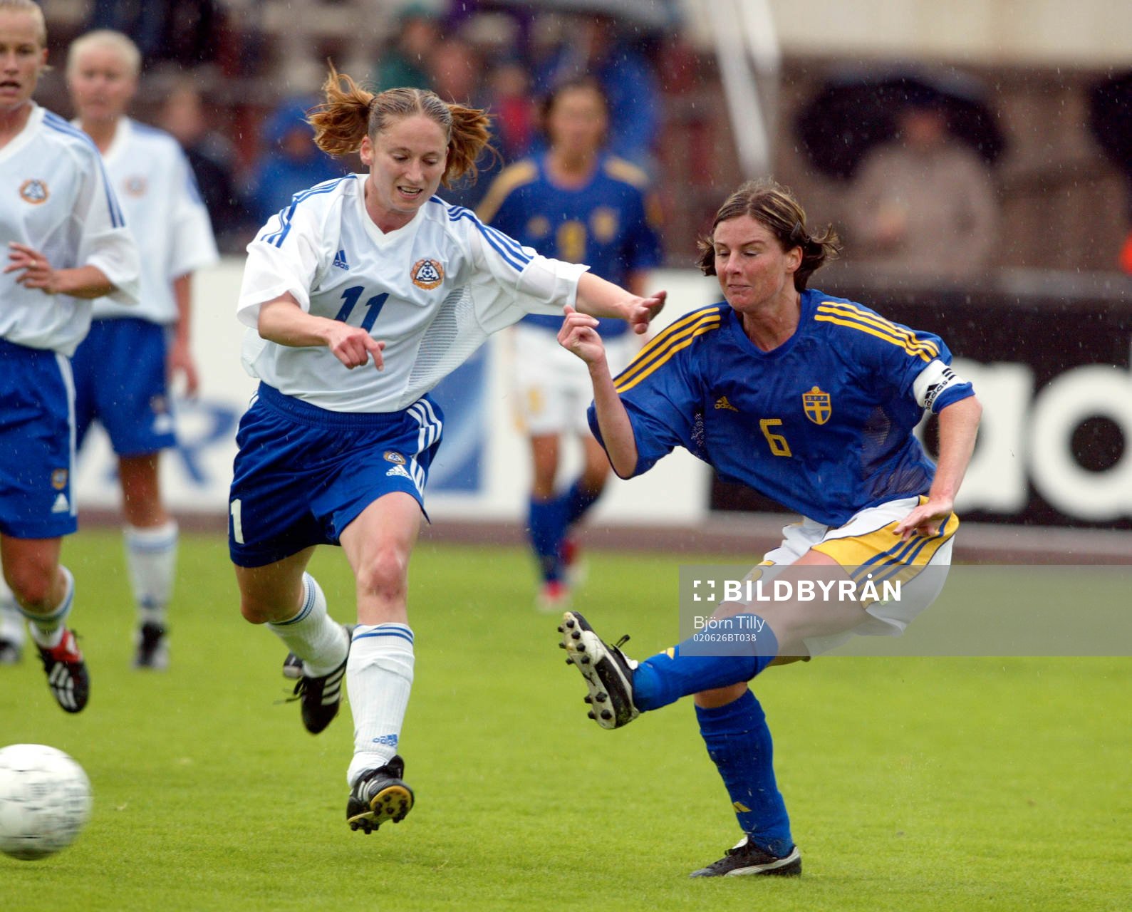 Christina Forsell, Finland och Malin Moström, Sverige