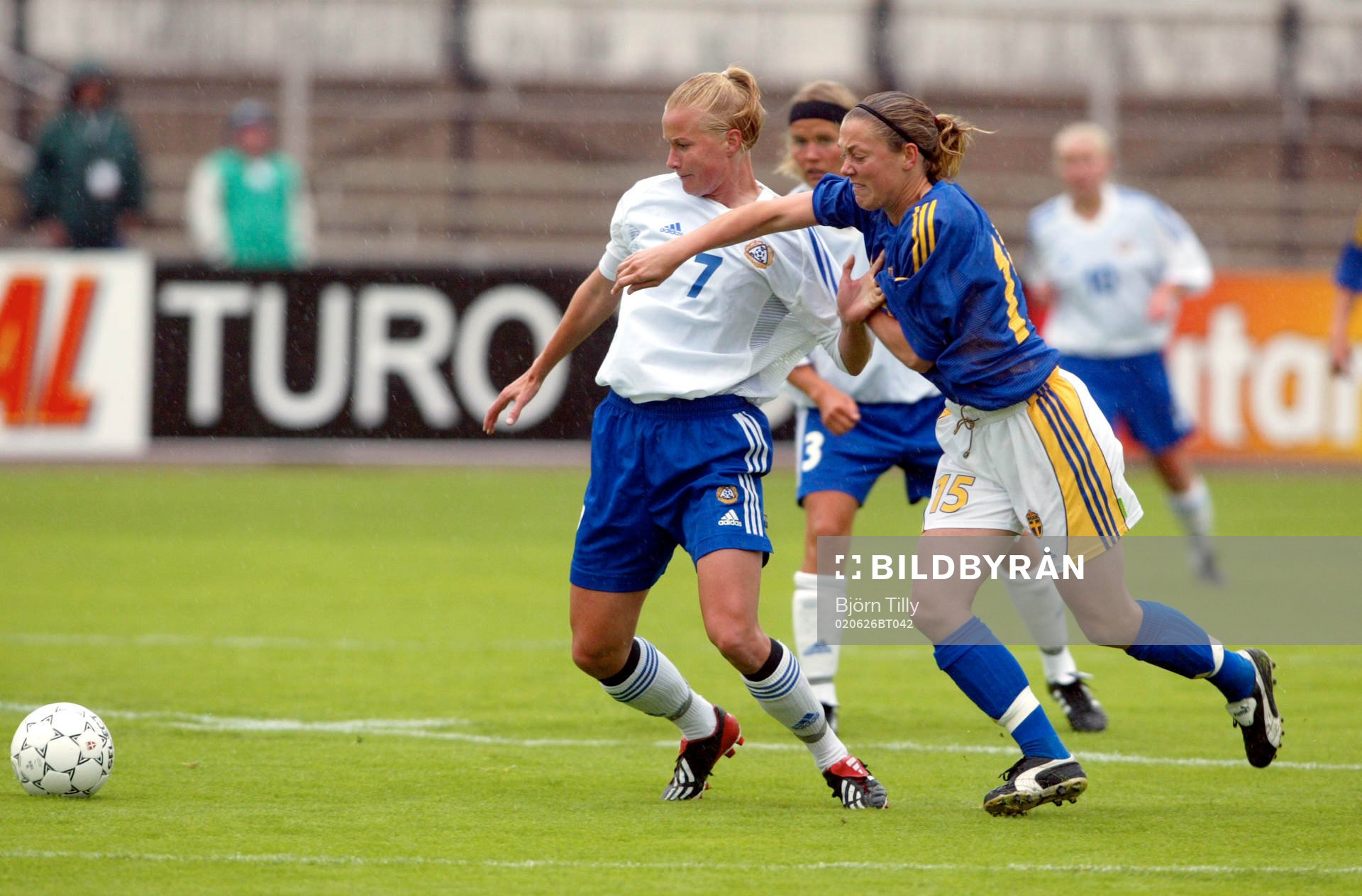  Anne Mäkinen, Finland och Therese Sjögran, Sverige.