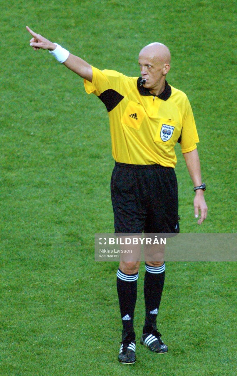  Pierluigi Collina, domare.