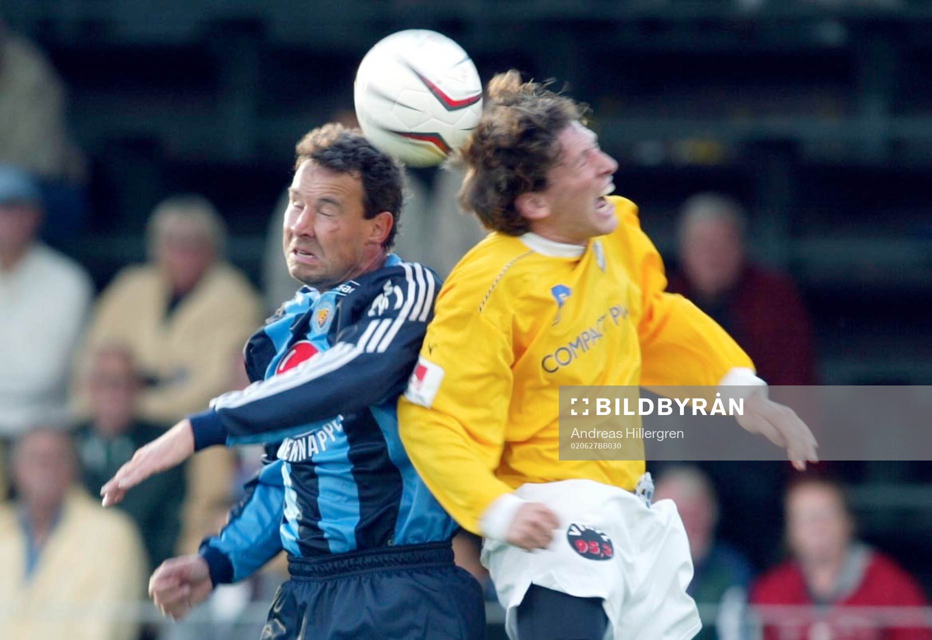 Stefan Rhen, Djurgården i nickduell med Malmös Eric