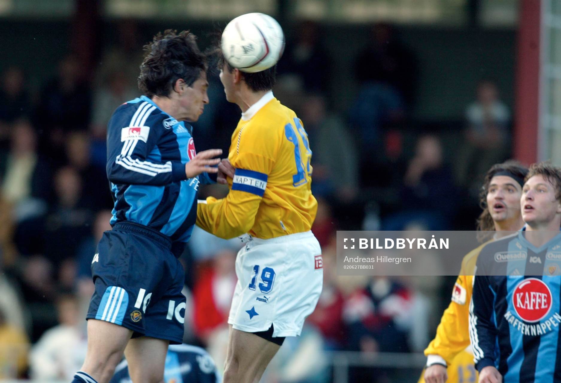 Martin Alm, IFK Malmö och Andreas Johansson, Djurgården
