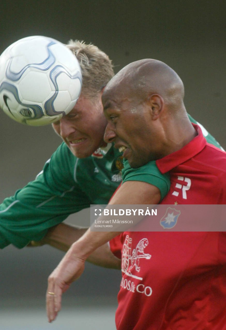 Jeffrey Aubynn, Örgryte i nickduell med Hammarbys Mikael