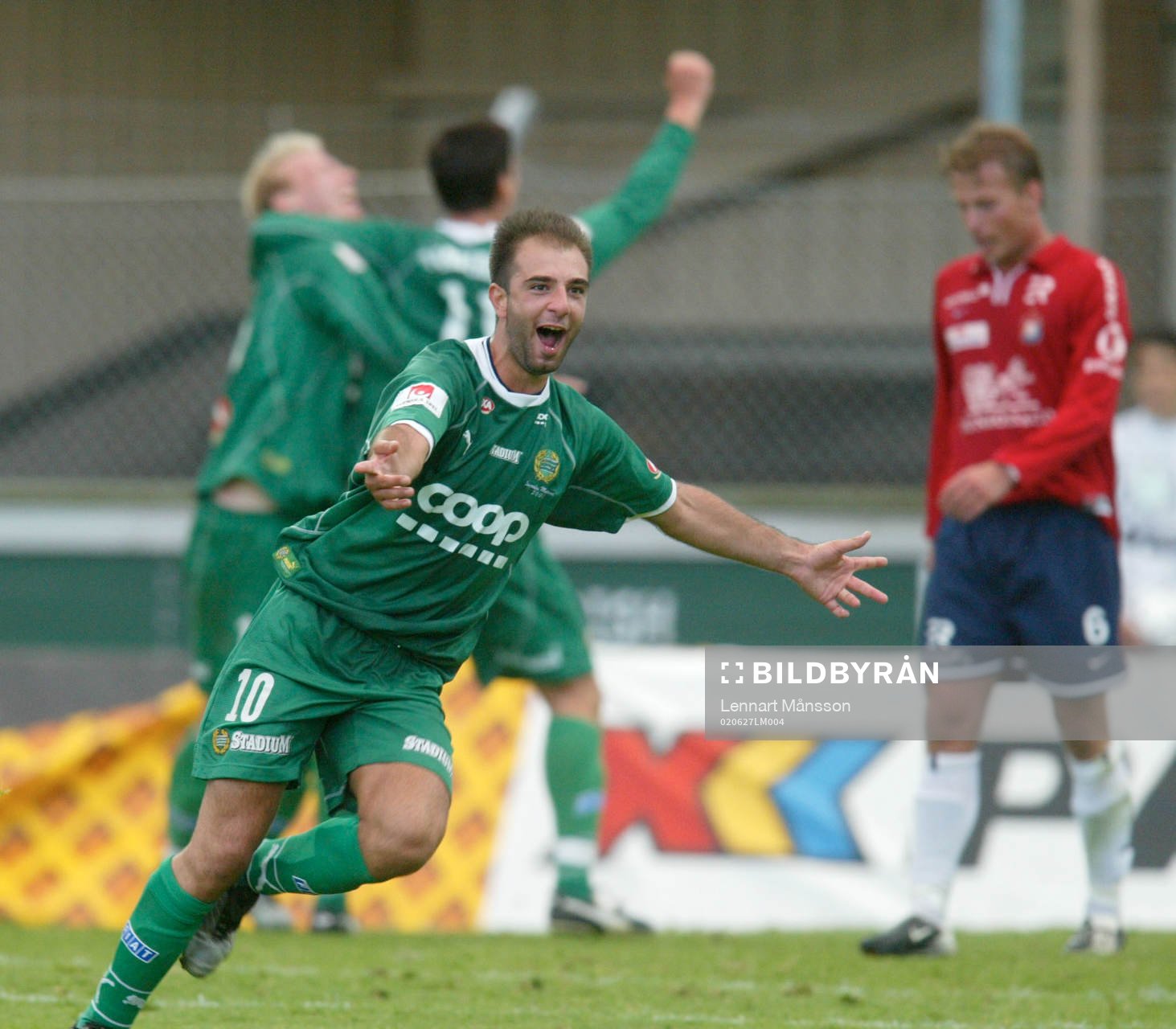 Kennedy Bakircioglu, Hammarby avgjorde i förlängningen.