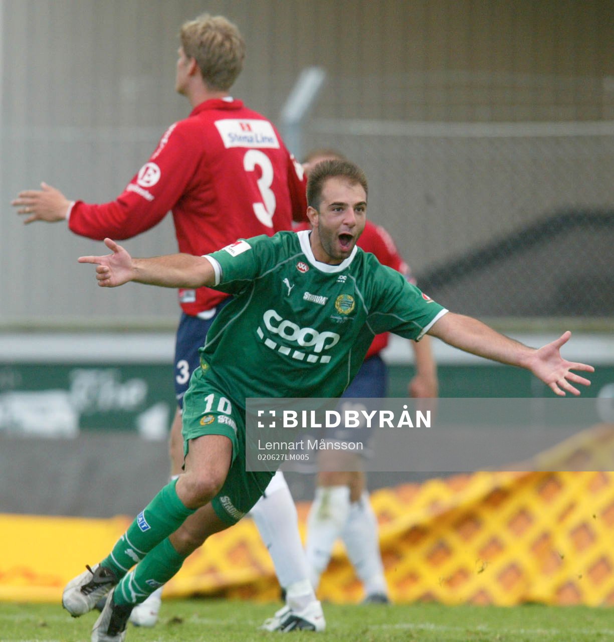 Kennedy Bakircioglu, Hammarby avgjorde i förlängningen.