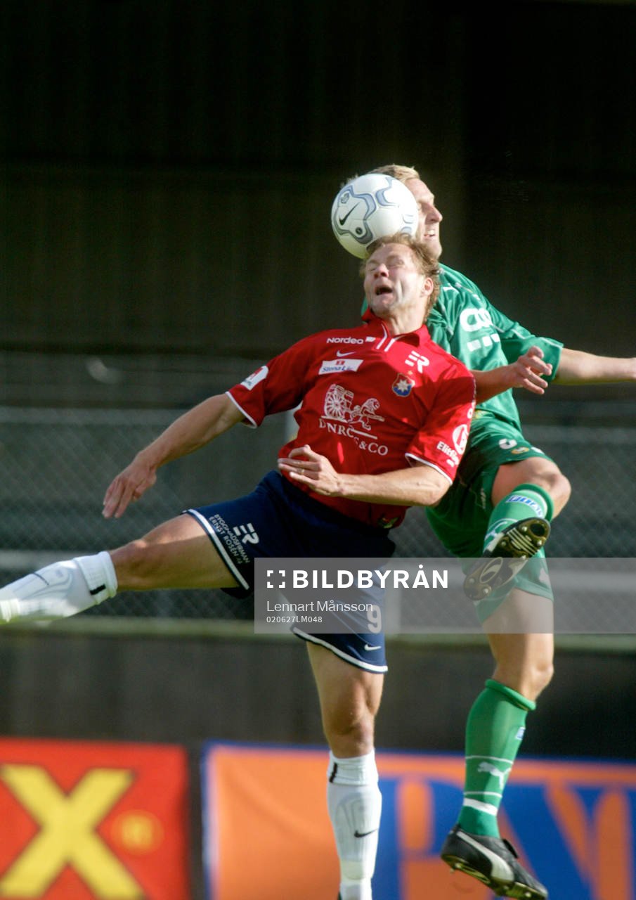 Nickduell, Joachim Karlsson och Jonas Stark