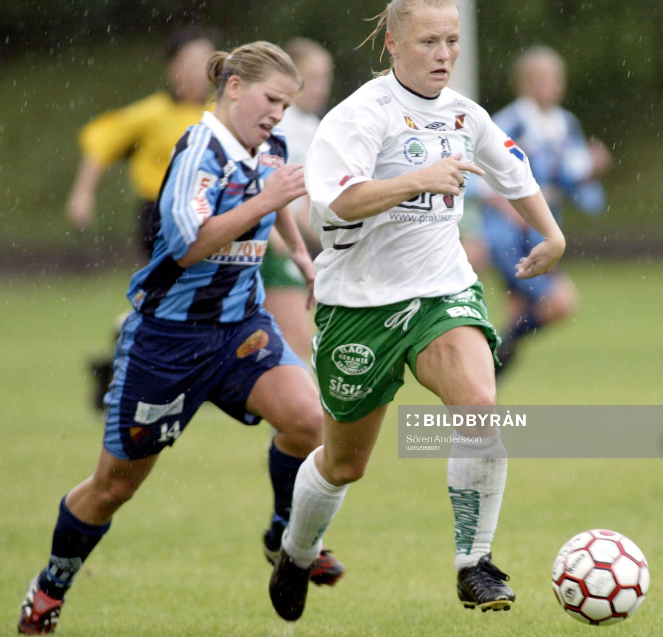 Pernilla Danielsson, Trion och Johanna Ahola, Djurgården