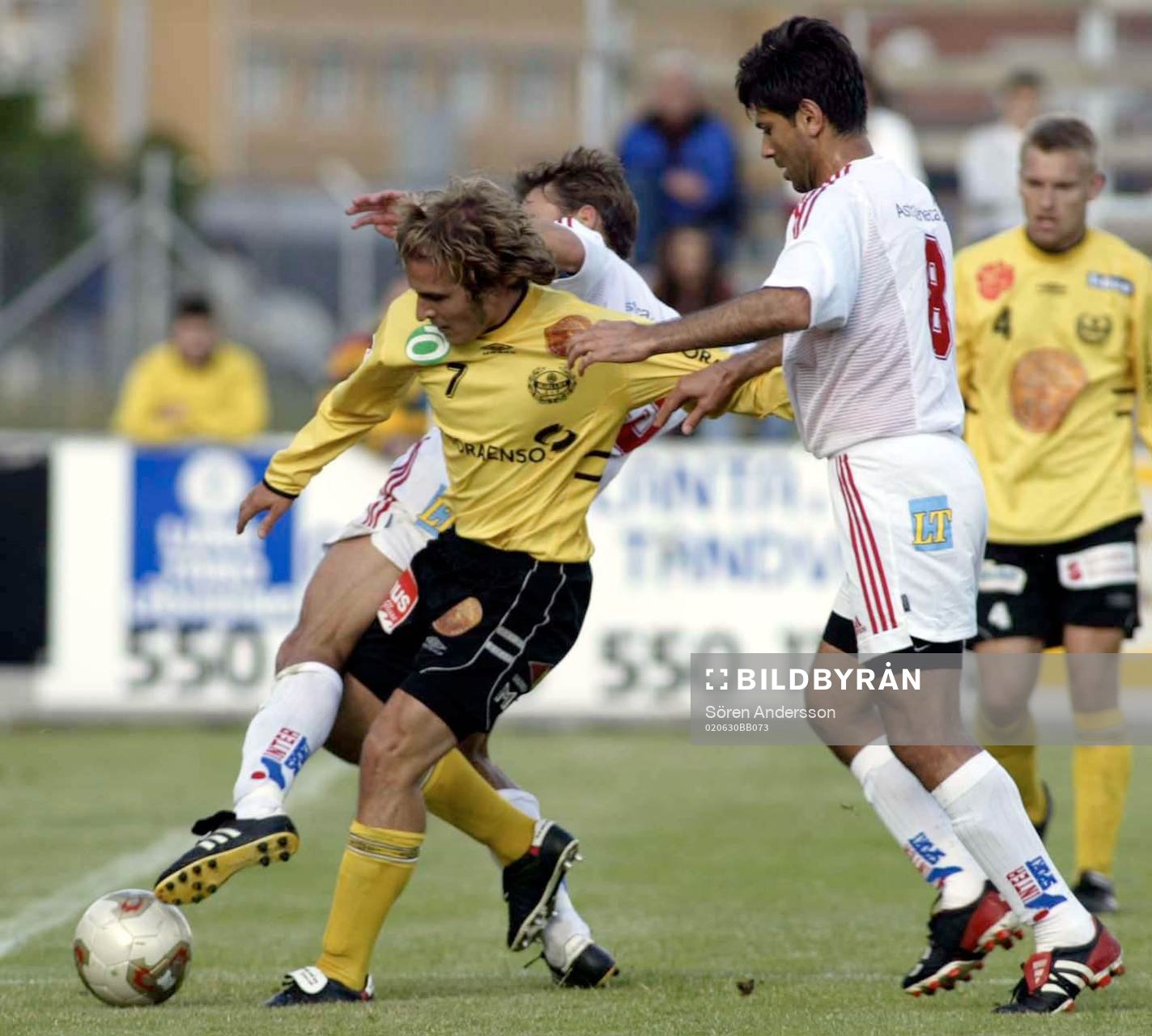Johan Svensson, Mjällby och Ghassan Haemed, Assyriska