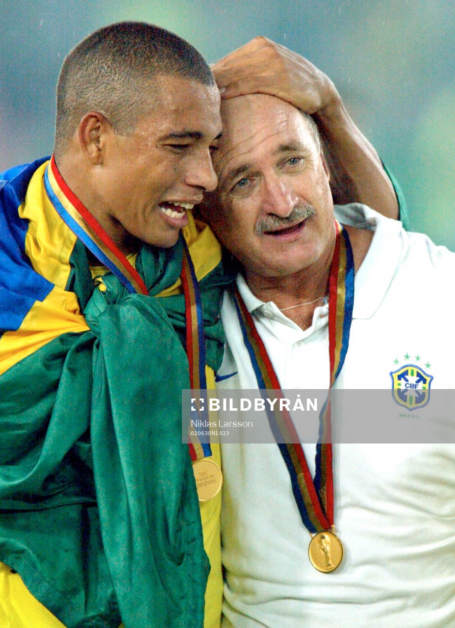Gilberto Silva kramar om Luis Filipe Scolari, Brasilien