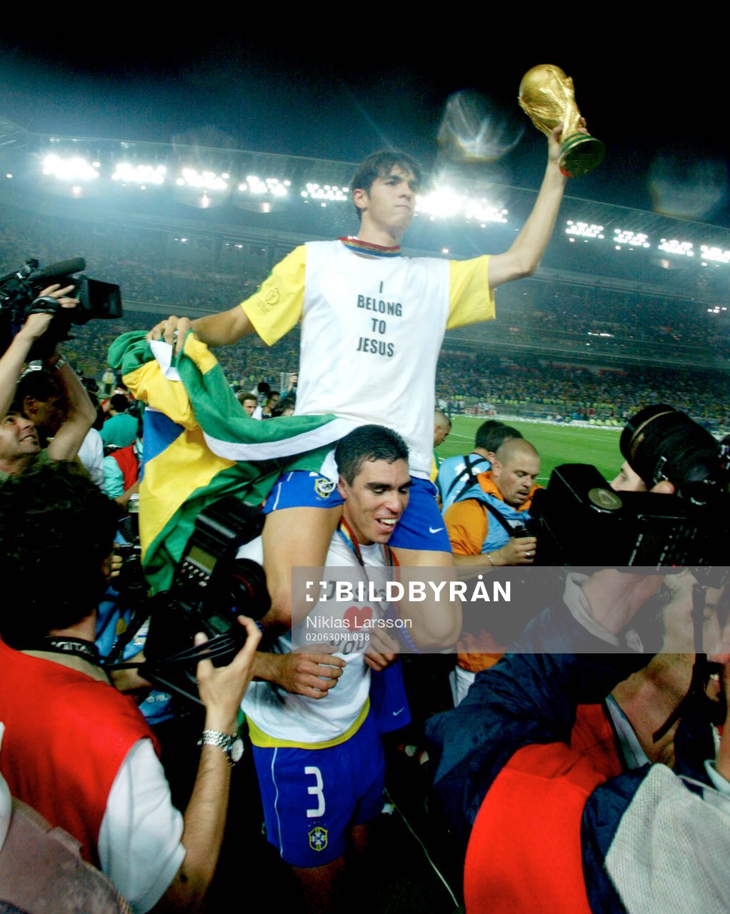 Brasilien, jubel, glädje