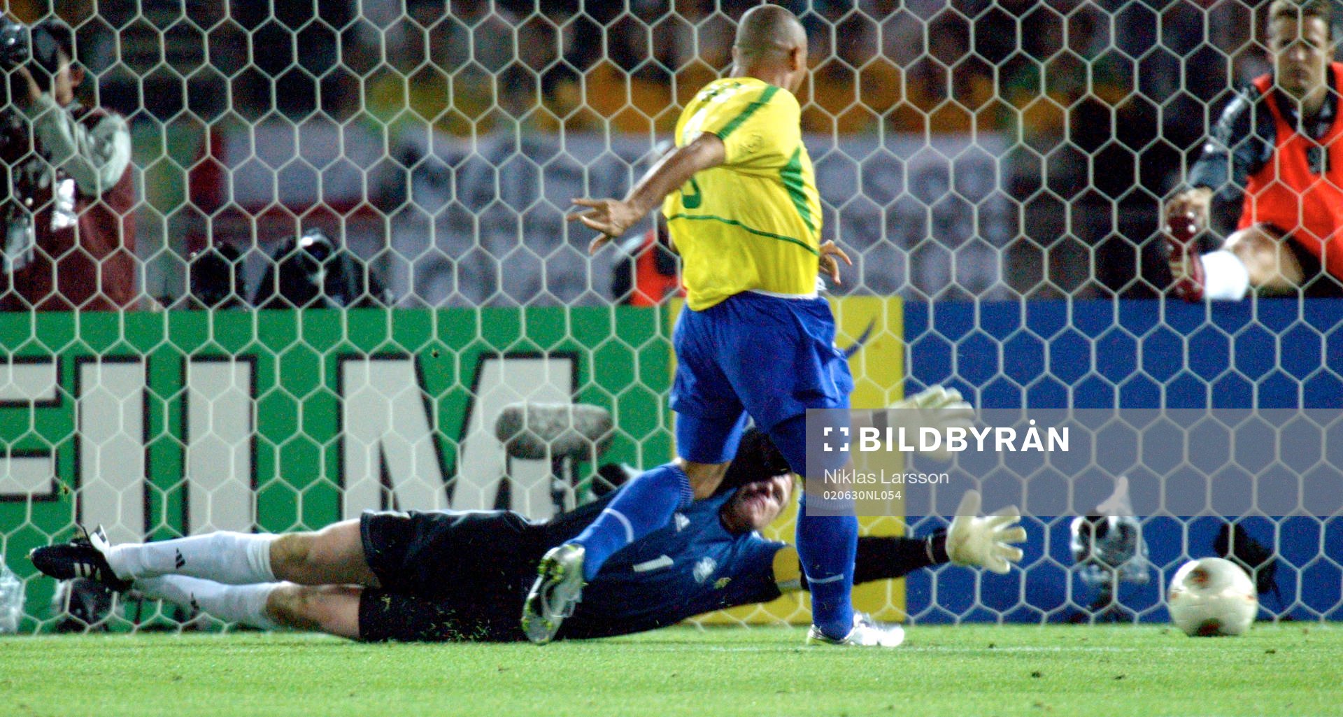Ronaldo, Brasilien gör 1-0 bakom Oliver Kahn, Tyskland