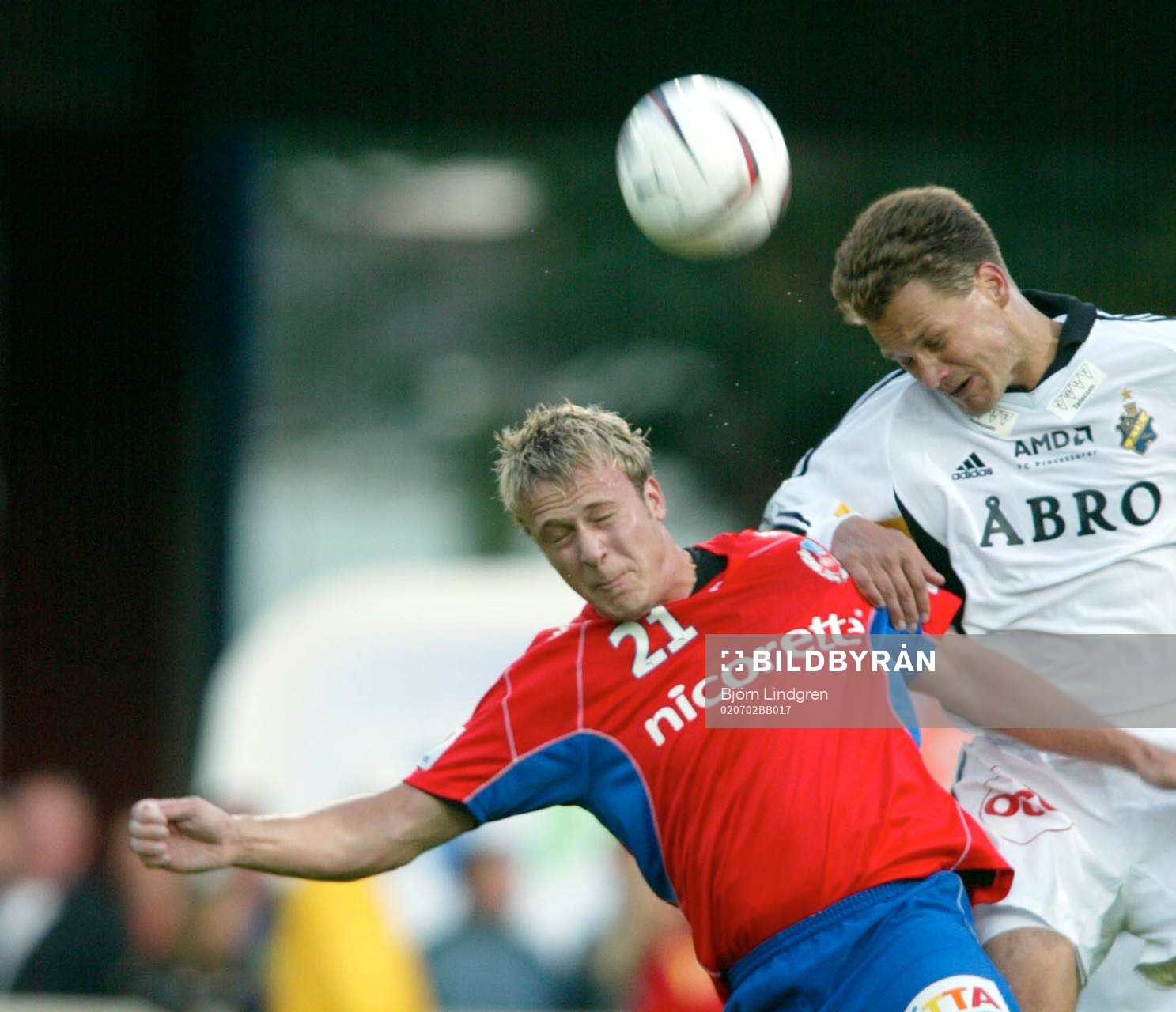 Marcus Ekenberg, Helsingborg och Gary Sundgren, AIK