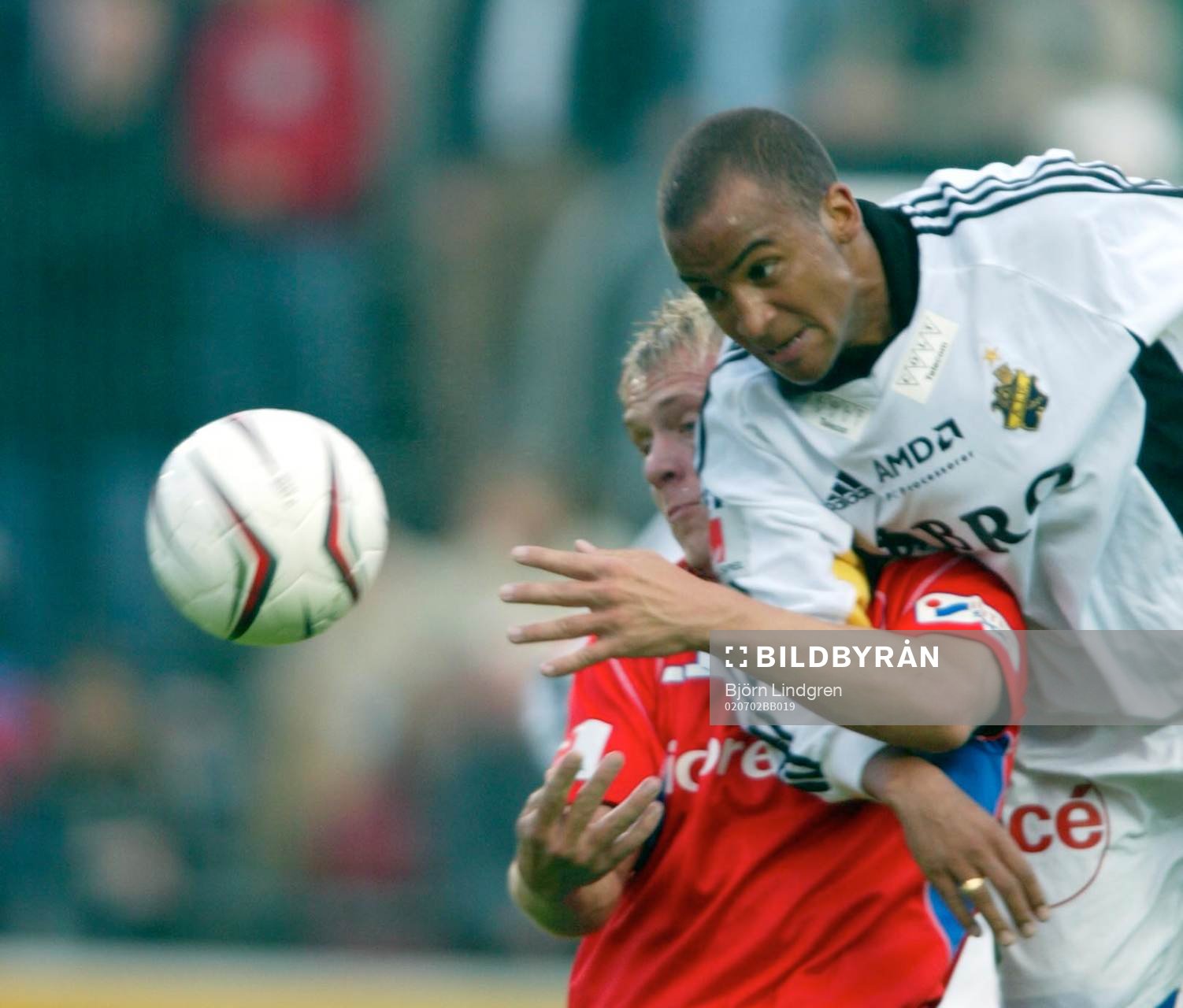 Marcus Ekenberg, Helsingborg och Jimmi Tamandi, AIK i