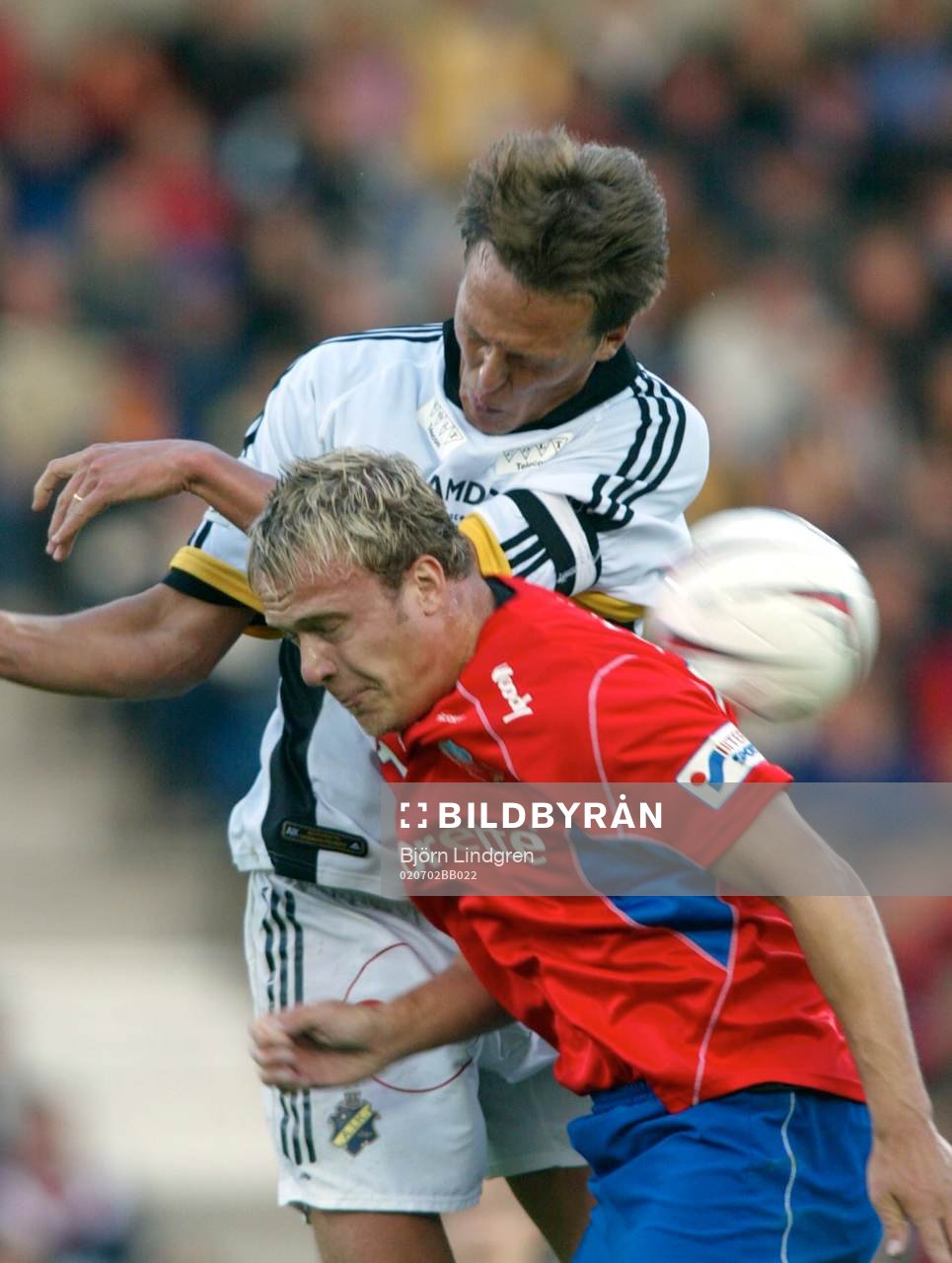 Krister Nordin och Marcus Ekenberg i nickduell