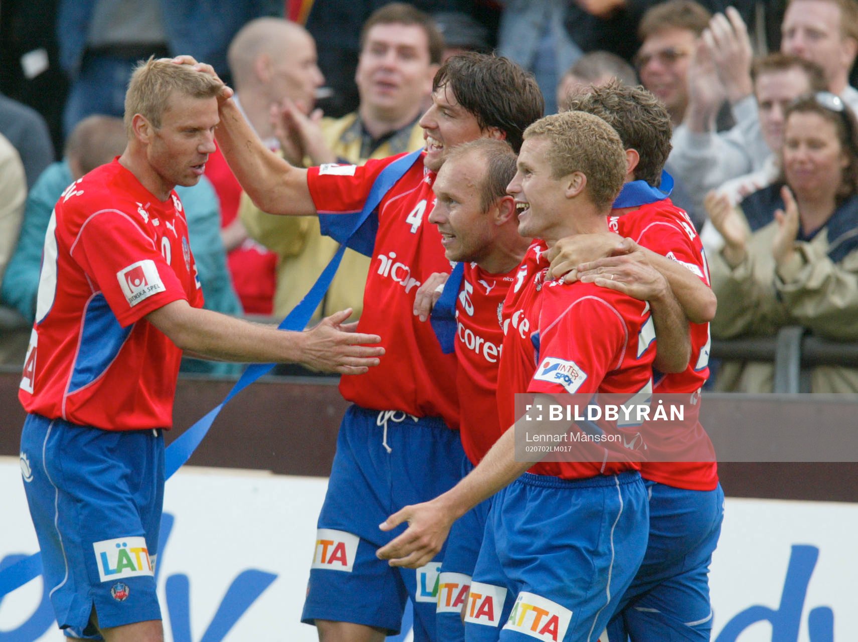 Jubel i Helsingborg