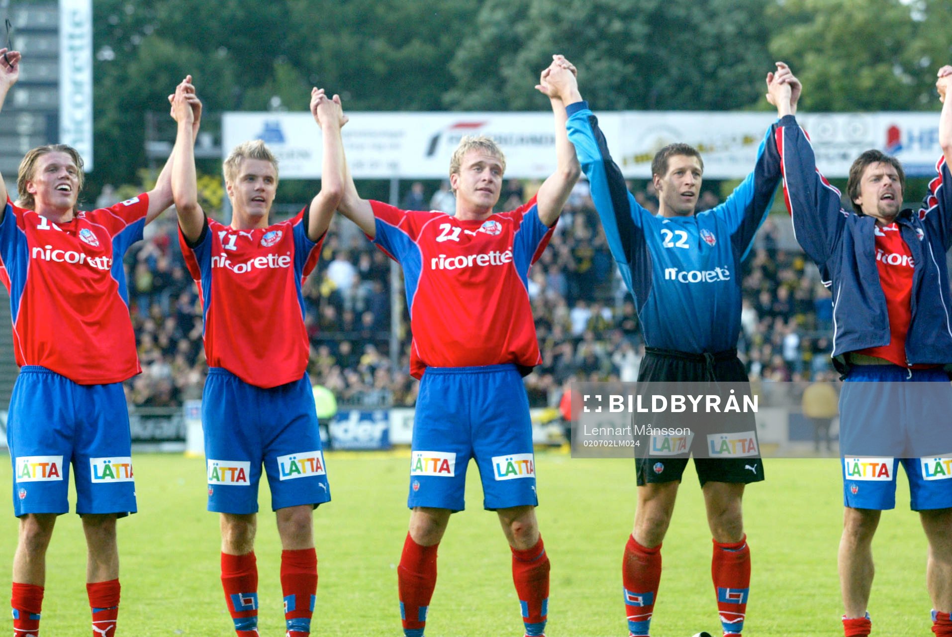 Helsingborgarna tackar publiken