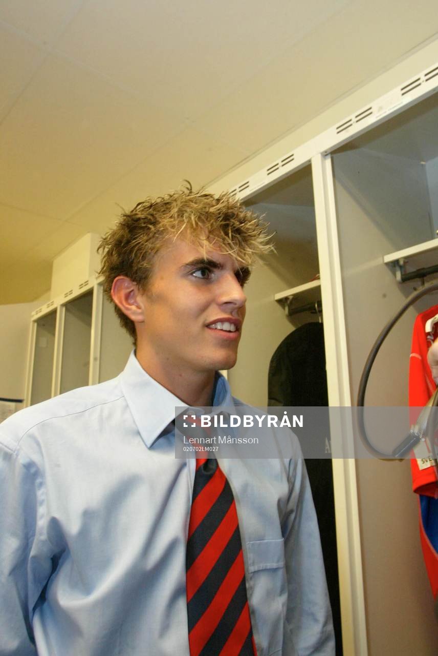 Martin Fribrock, debutant i Helsingborg