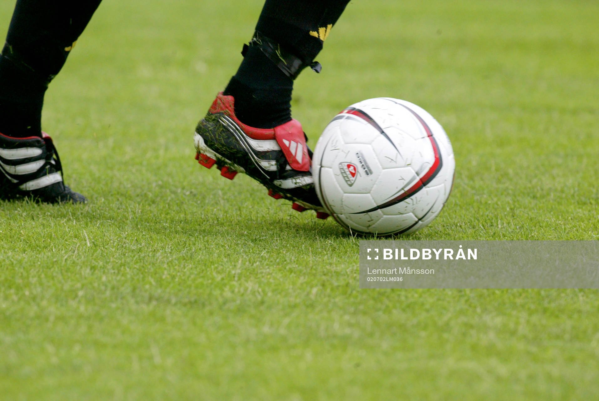 Fotboll, fot, sko, boll