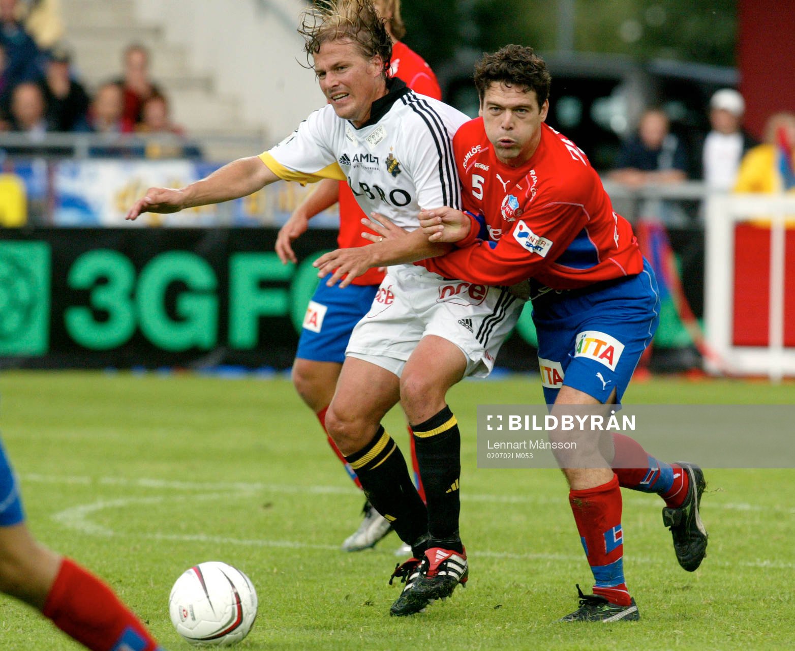 Daniel Tjernström, AIK och Jozo Matovac, Helsingborg
