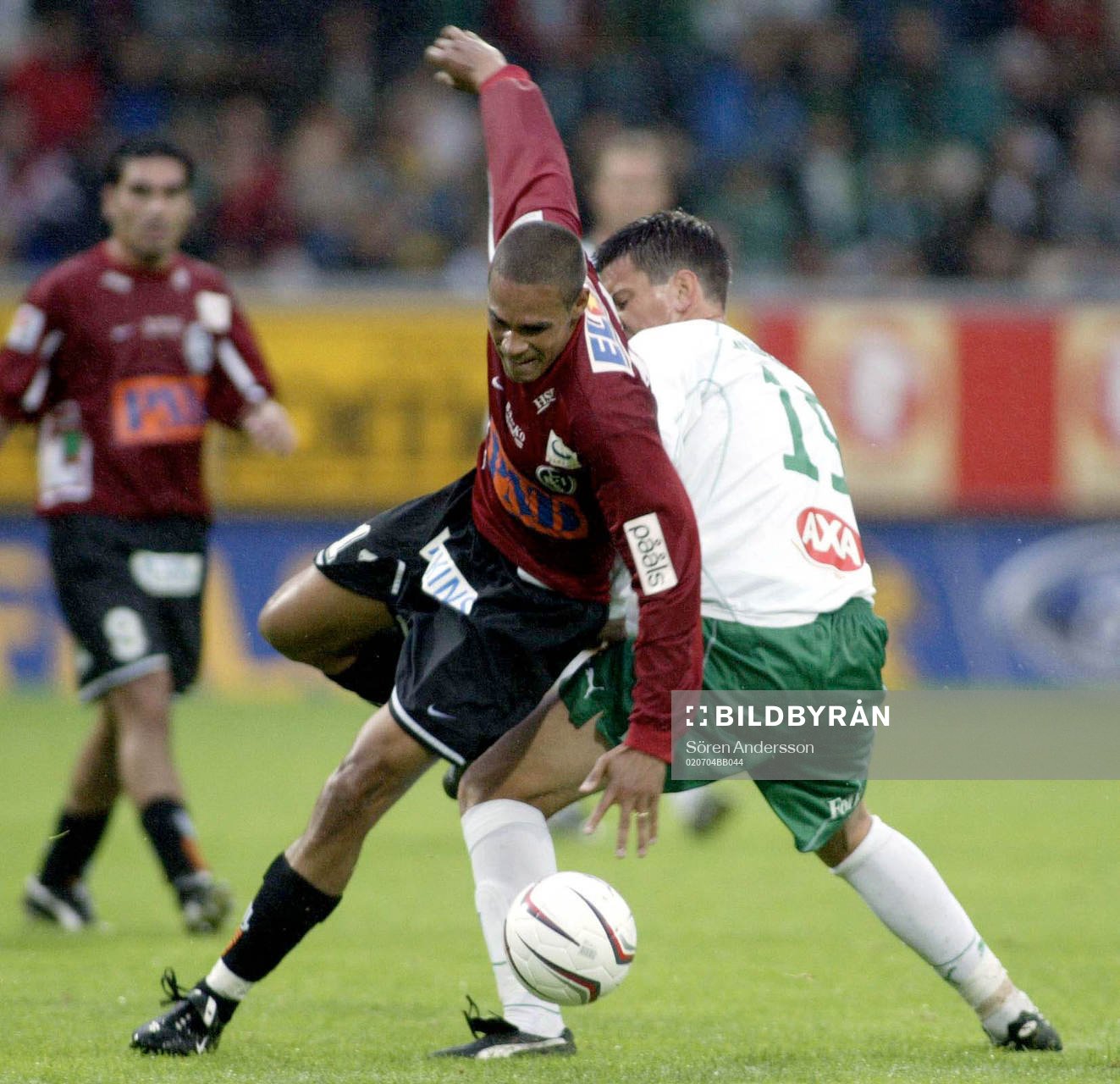 Daniel Nannskog, Landskrona och Johan Andersson, Hammarby