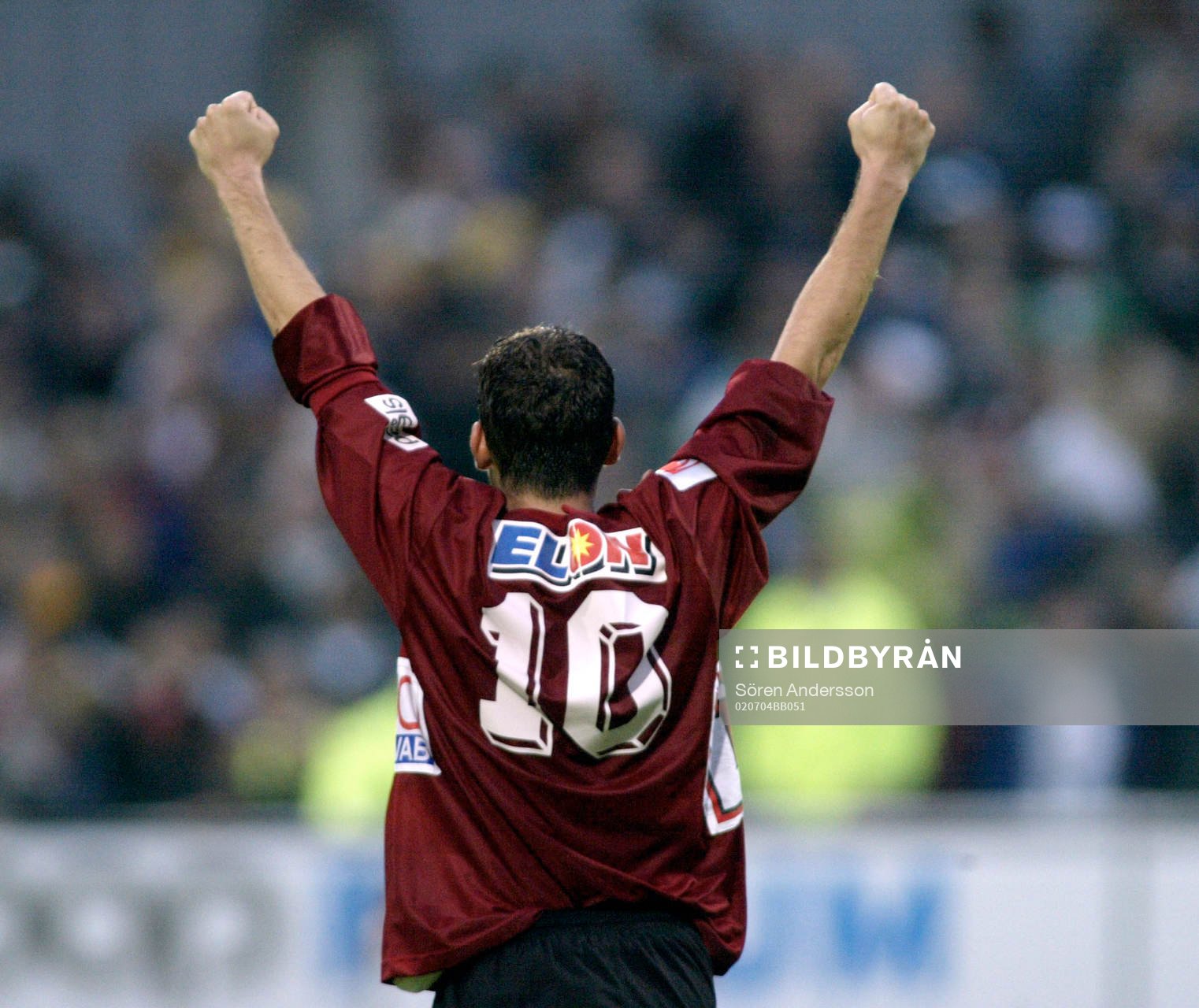 Danijel Milovanovic, Landskrona, jubel