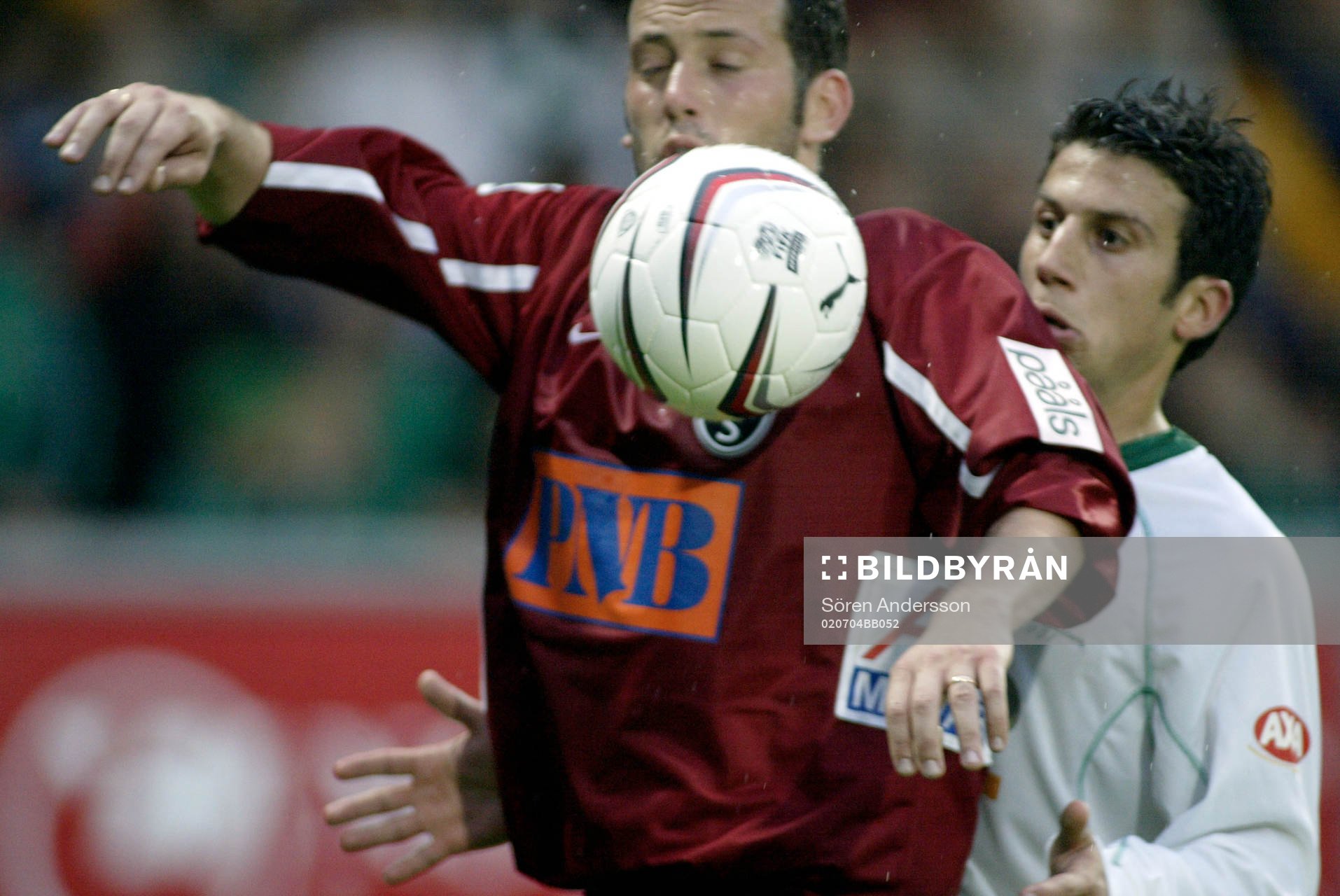 Danijel Milovanovic, Landskrona, och Suleyman Sleyman,