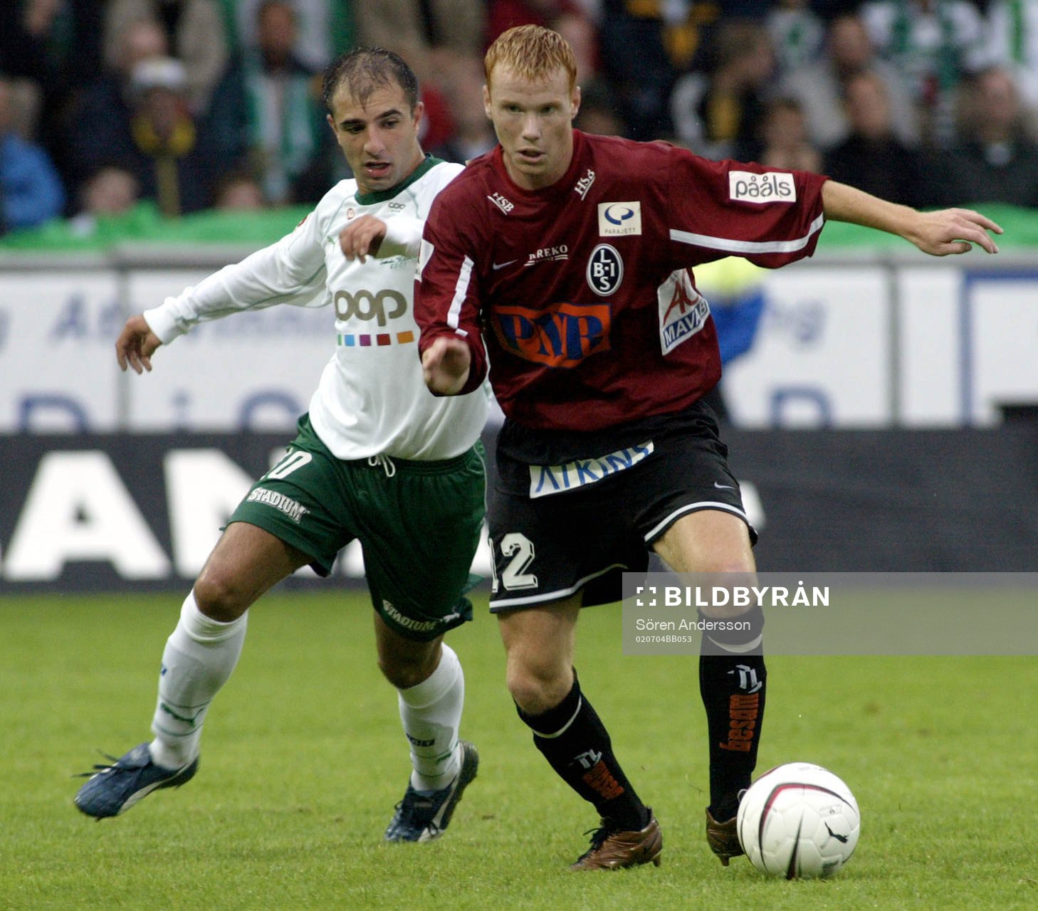 Alexander Farnerud, Landskrona och Kennedy Bakircioglu,