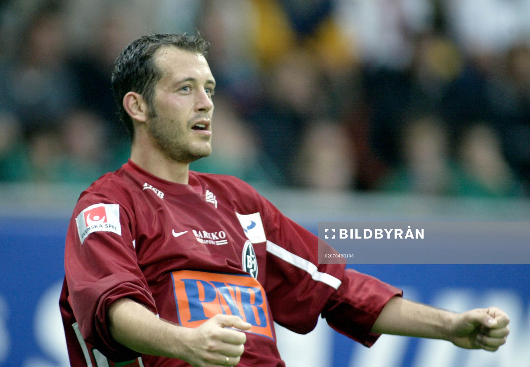 Danijel Milovanovic, jubel, Landskrona