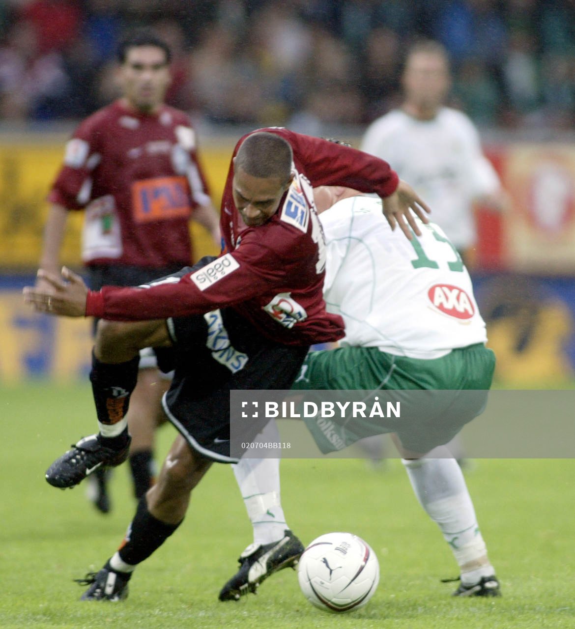 Daniel Nannskog, Landskrona och Johan Andersson, Hammarby