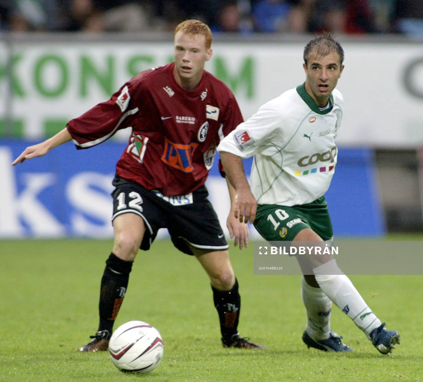 Alexander Farnerud, Landskrona och Kennedy Bakircioglu,