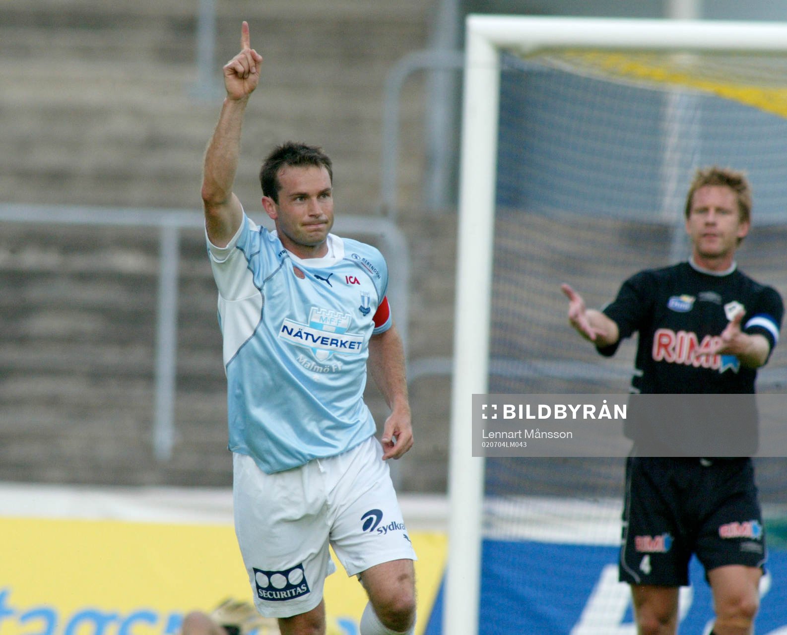 Hans Mattisson har gjort mål, Tommy Jönsson beklagar