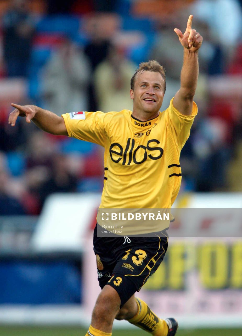 Hasse  Berggren, Elfsborg, jublar (jubel)