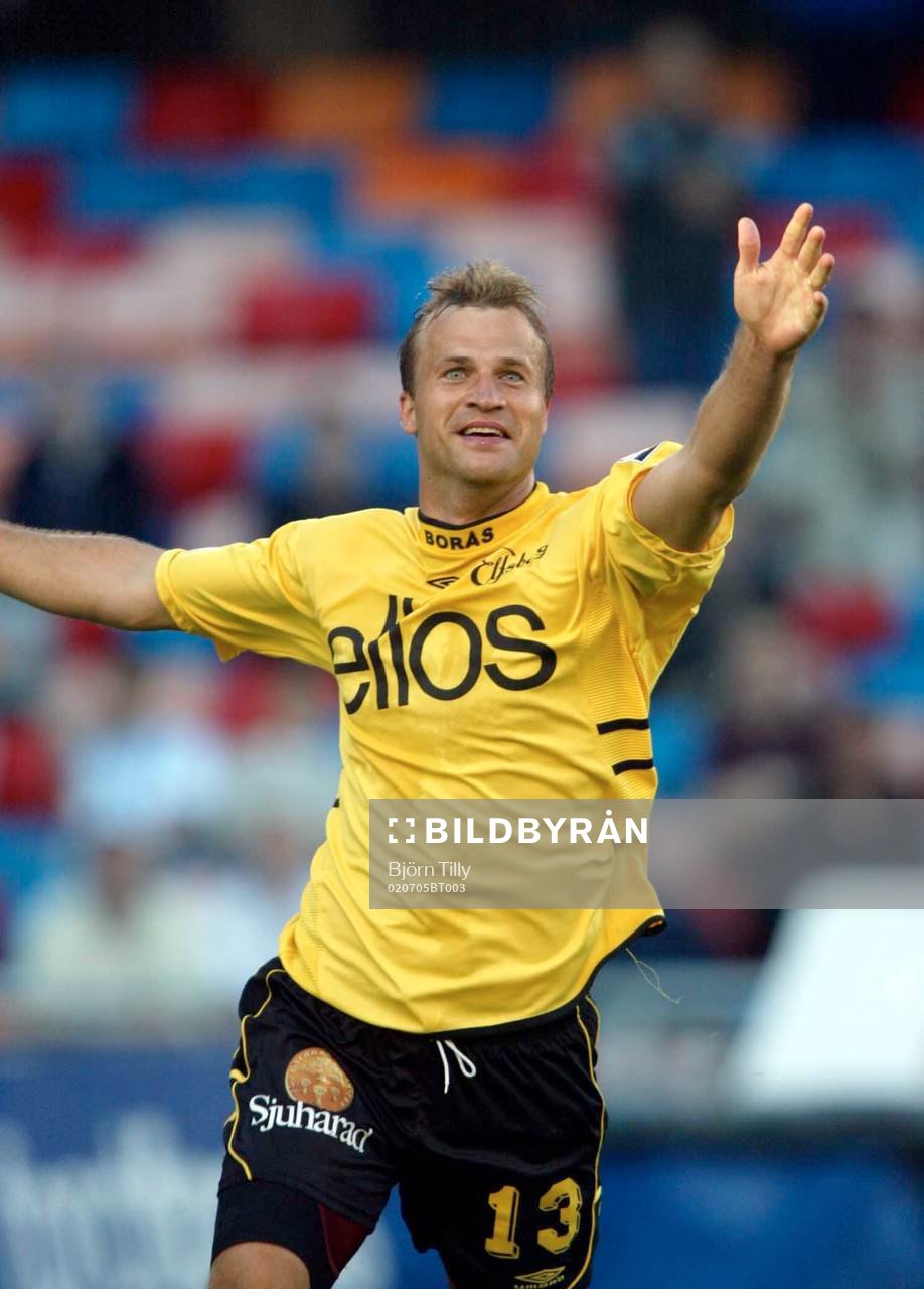 Hasse  Berggren, Elfsborg, jublar (jubel)
