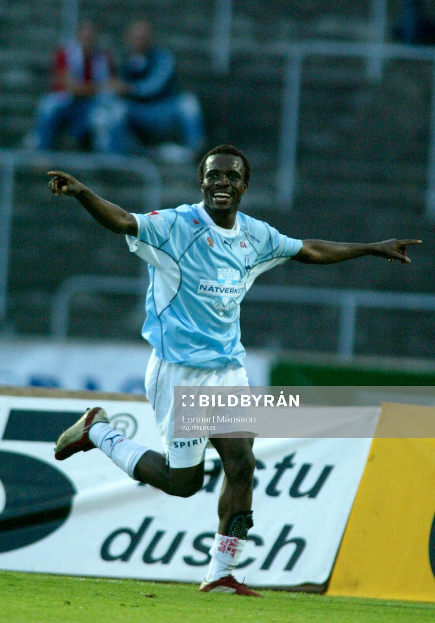 Peter Ijeh, Malmö FF. Jubel