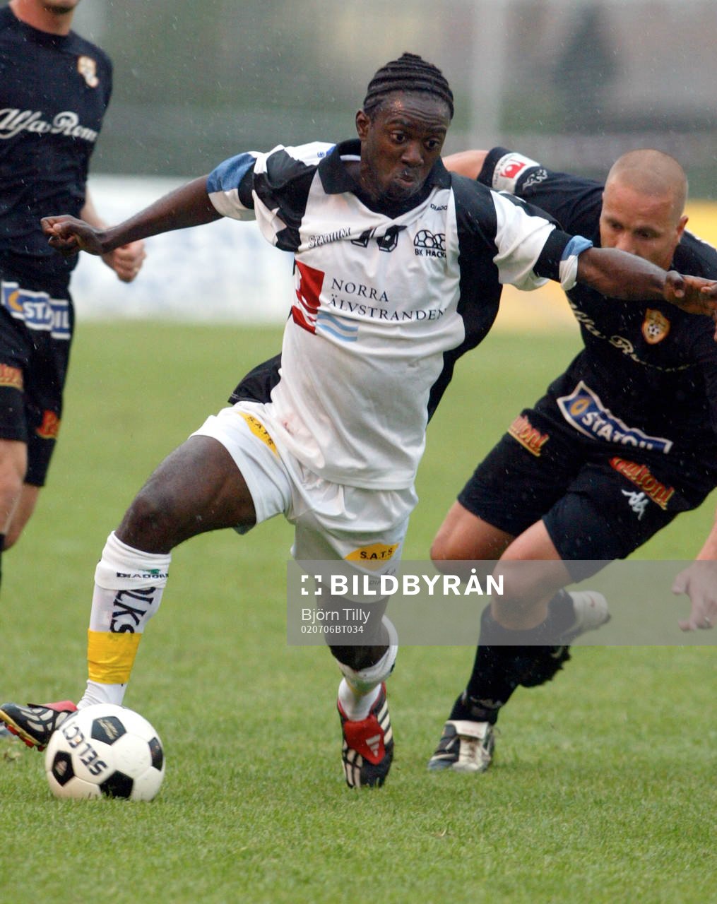 Dulee Johnsson, Häcken