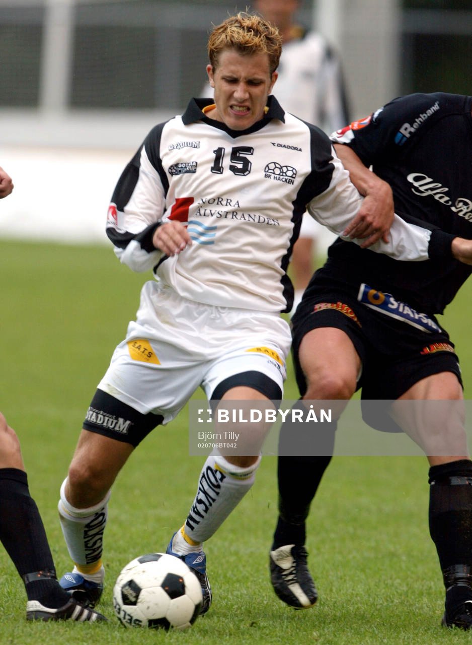  Tobias Hysén, BK Häcken.