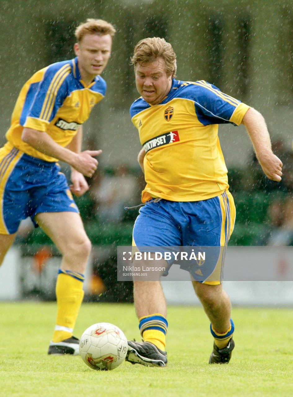 Tomas Brolin och Kennet Andersson