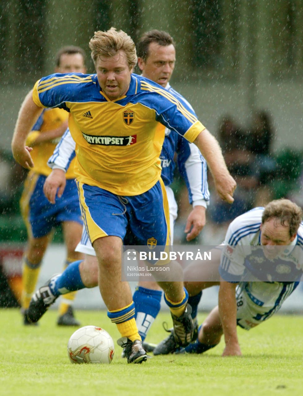 Fotboll, uppvisningsmatch, Gif Sundsvall 87-89 - Sveriges