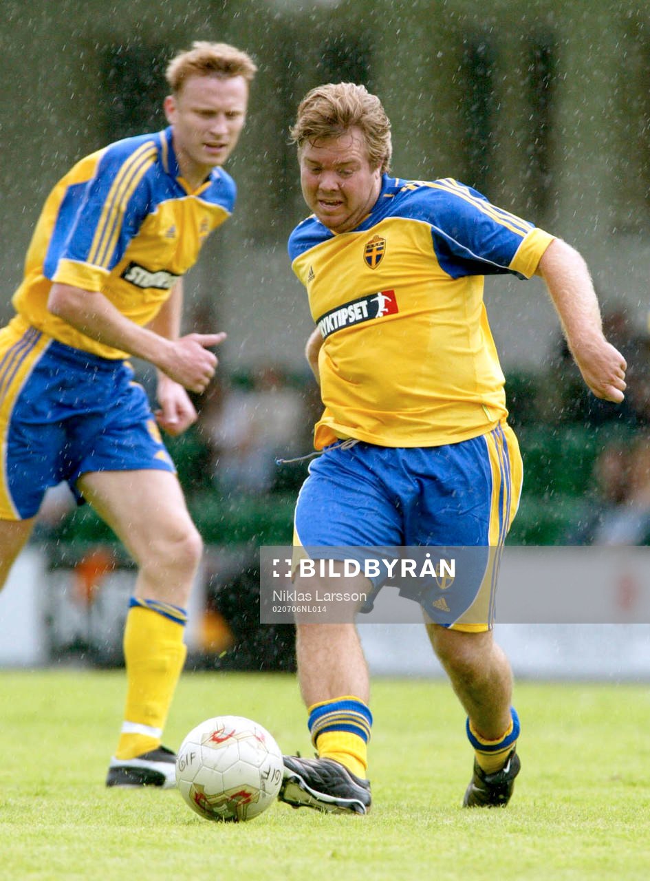  Tomas Brolin och Kennet Andersson, Sverige.