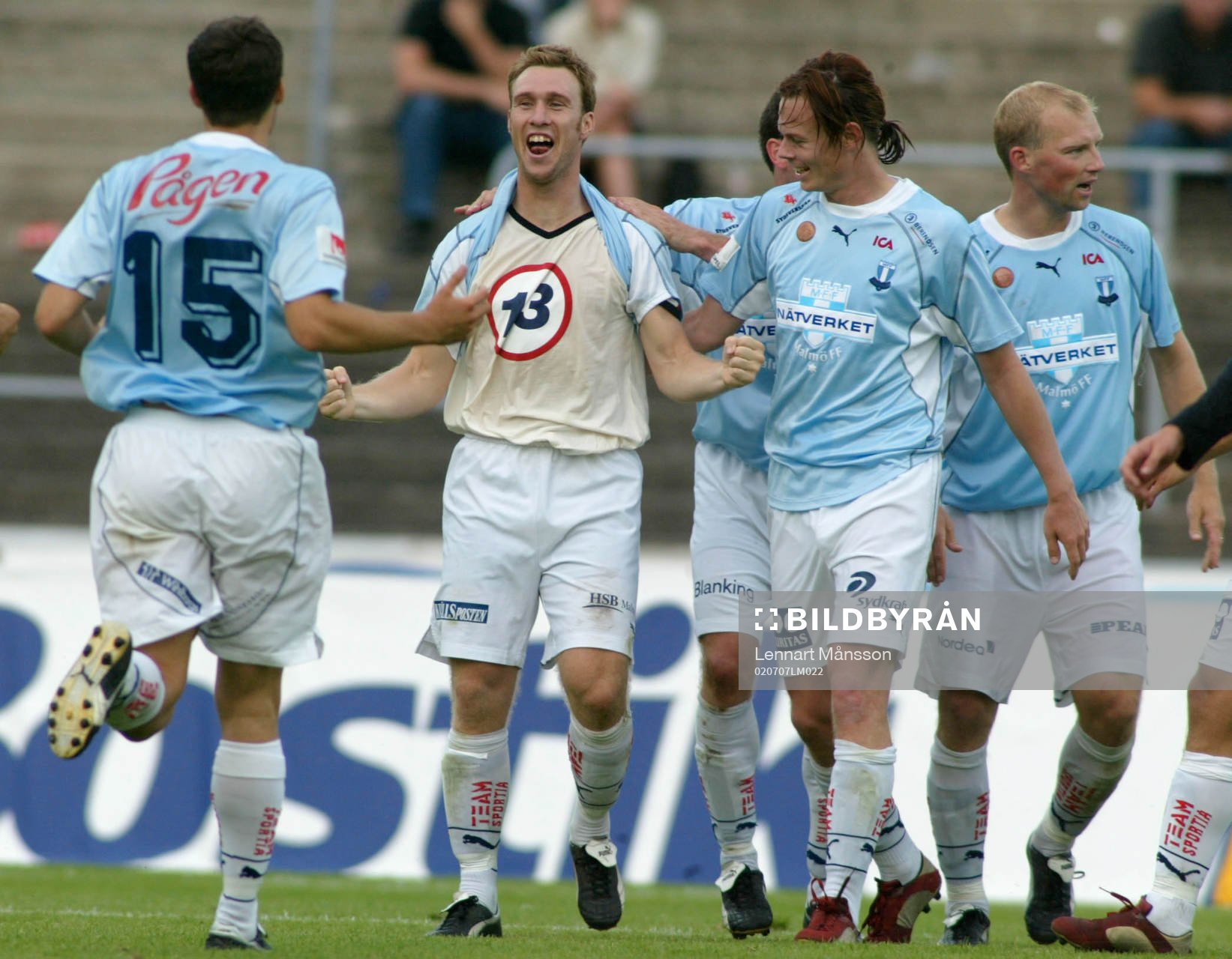 Niklas Skoog, Malmö FF, jublar, jubel