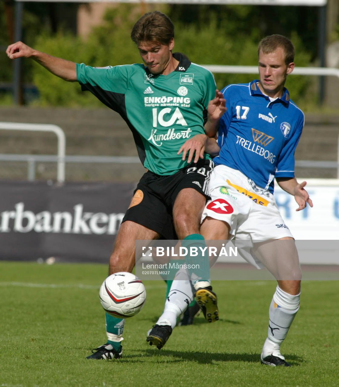 Jonny Rödlund mot Patrik Svensson