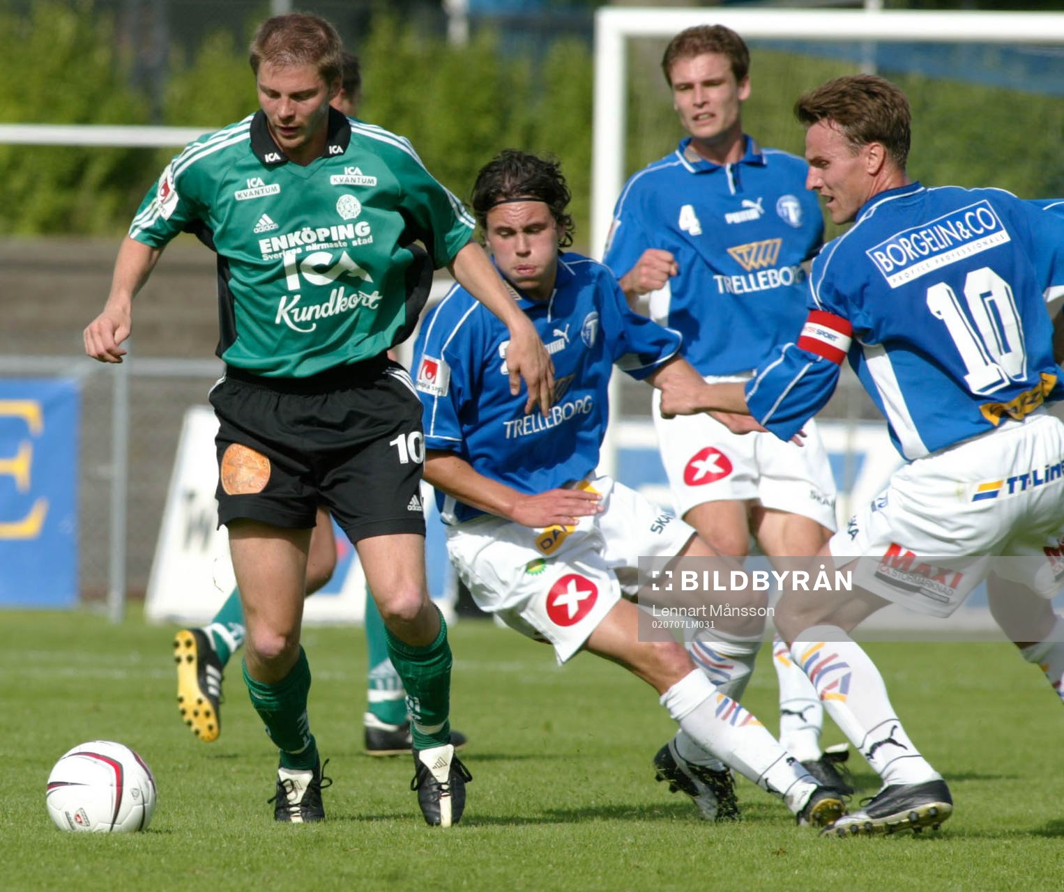Olle Kullinger mot tre skåningar