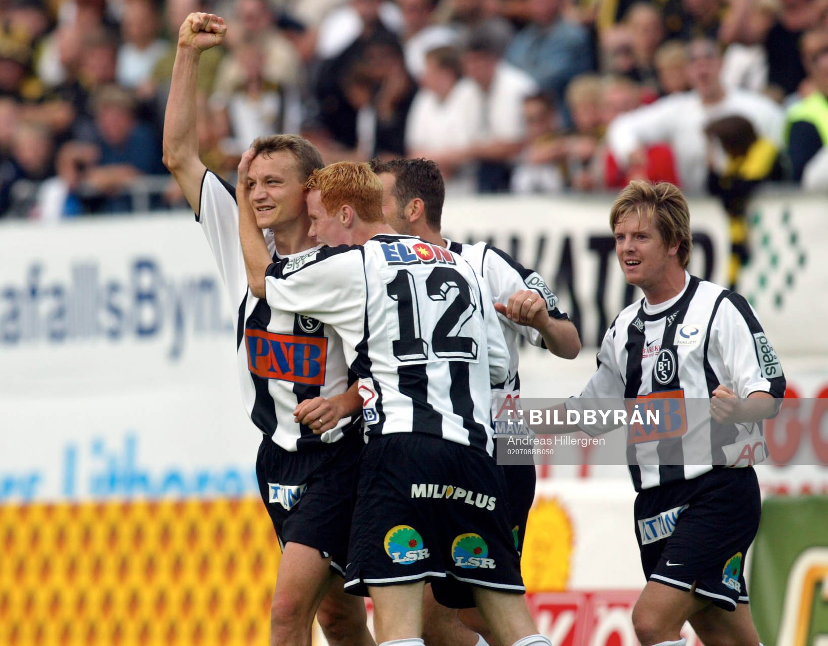 Magnus Torvaldson, Landskrona BoIS, gör sitt första