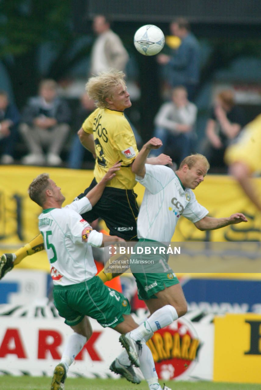 Jonas Sjöberg, Elfsborg i nickduell med Hammarbys Andreas
