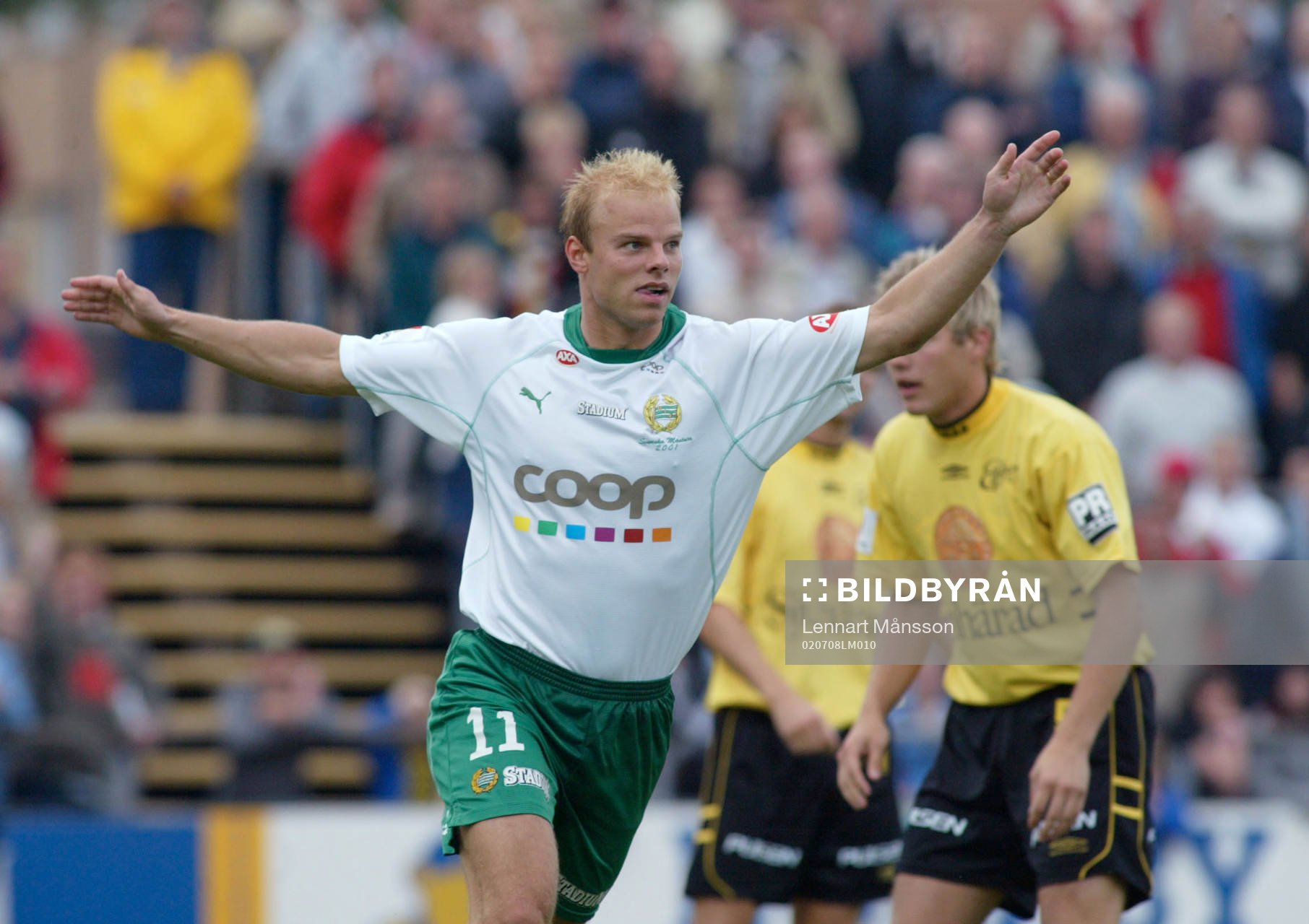 Andreas Hermansson, Hammmarby, jubel