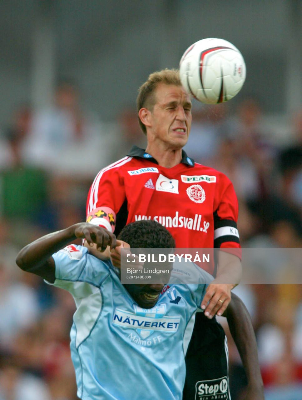 Fotboll, Allsvenskan,  Malmö - Sundsvall, Marko Tuomela ,