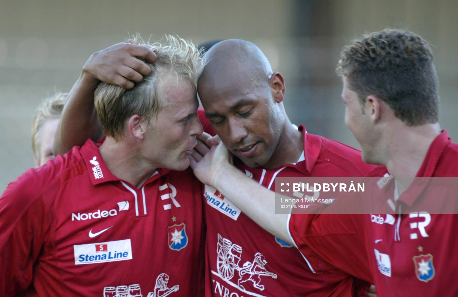 Målskyttarna Robert Bengtsson-Bärkroth och Jeffrey